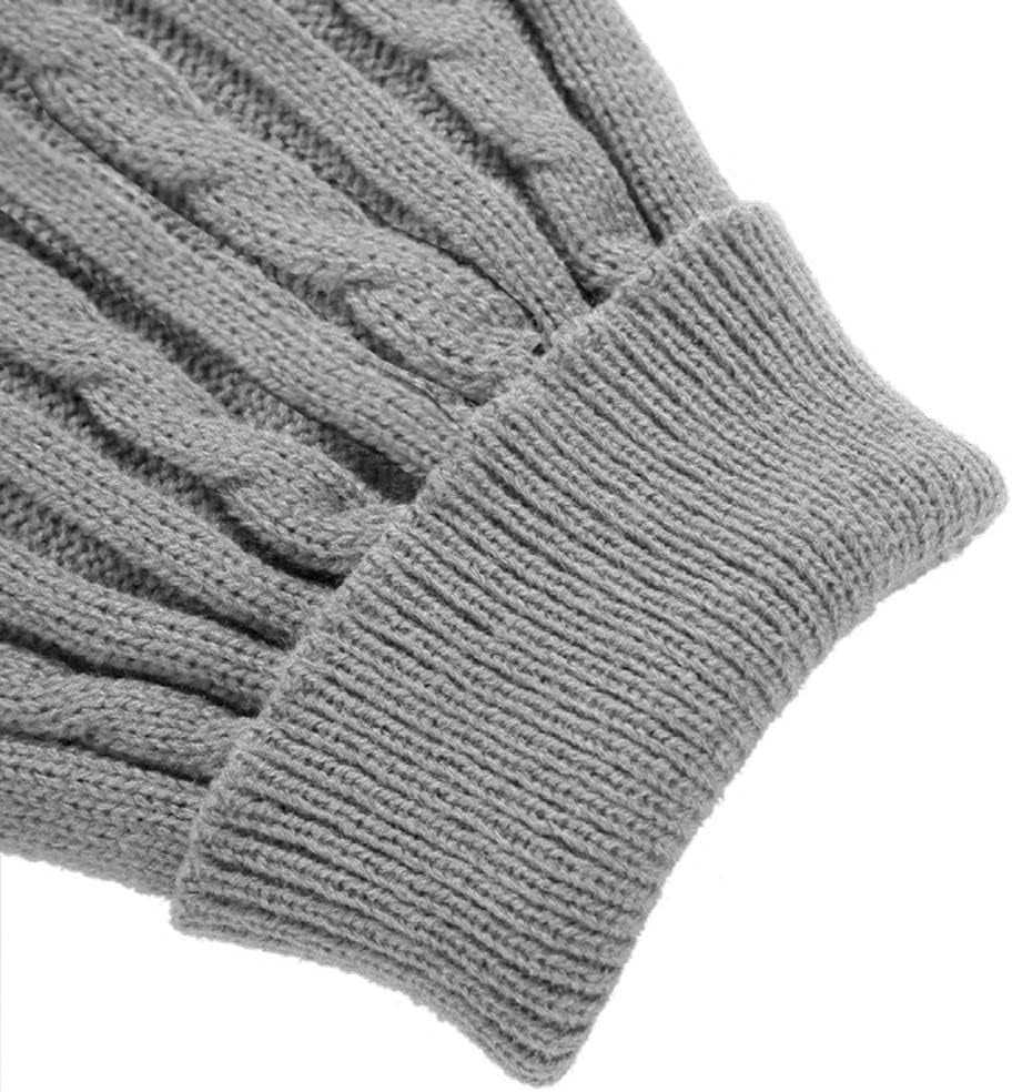 Knitted Small Dog Sweater, Turtleneck Pullover Warm Winter Puppy Clothes
