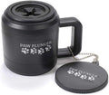 Paw Plunger – Dog Paw Cleaner - Dog and Puppy Essentials - Portable Dirty Paw Washer - Ideal for Medium Dogs - Black